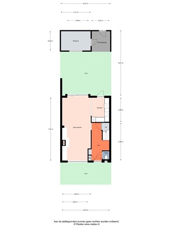 Floorplan - De Graafjes 16, 3752 ES Bunschoten-Spakenburg